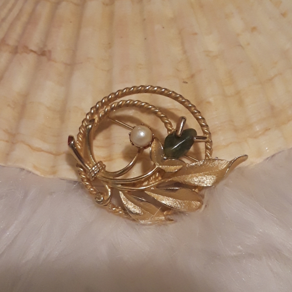 🍃🏵🍃PRICE DROP TODAY BEAUTIFUL VTG BROOCH - Picture 5 of 5